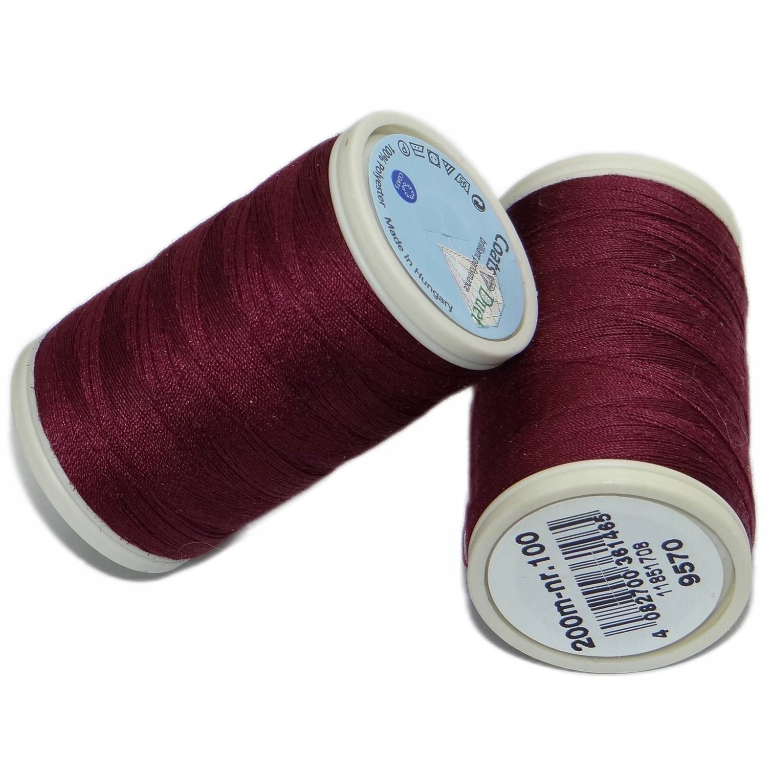 Nici krawieckie poliestrowe Coats Duet 200m 9570