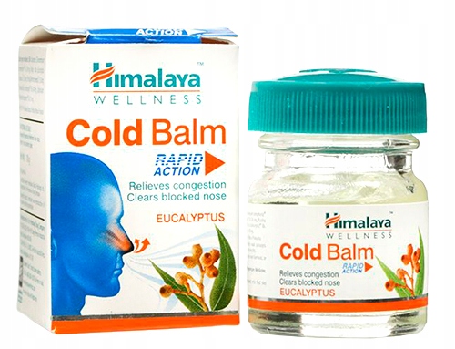 

Himalaya Cold Balm Ból Głowy Katar Zatok 10 g