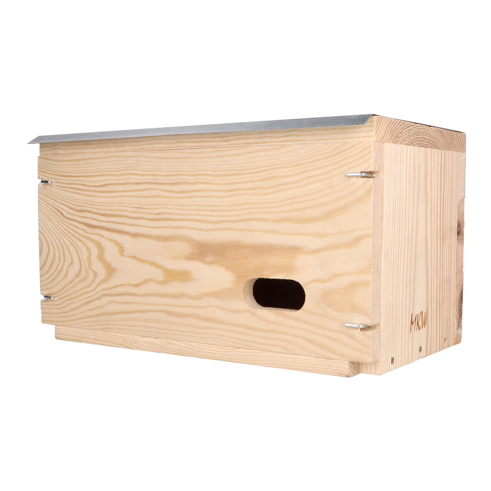 Hnízdní budka pro ptáky jerzyk velkopolská, univerzální, jednoduchá Mkw