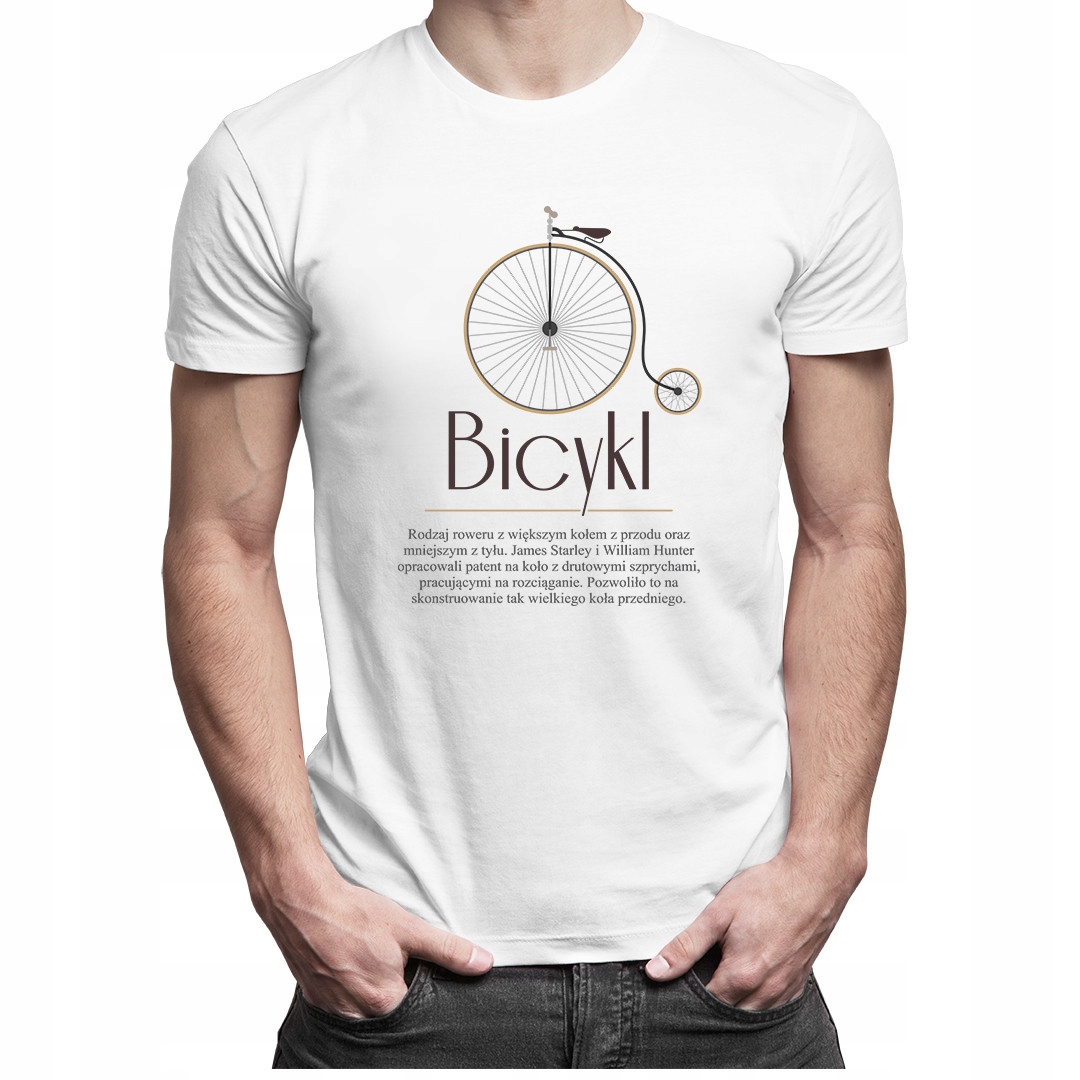 

Bicykl - koszulka dla rowerzysty prezent rower