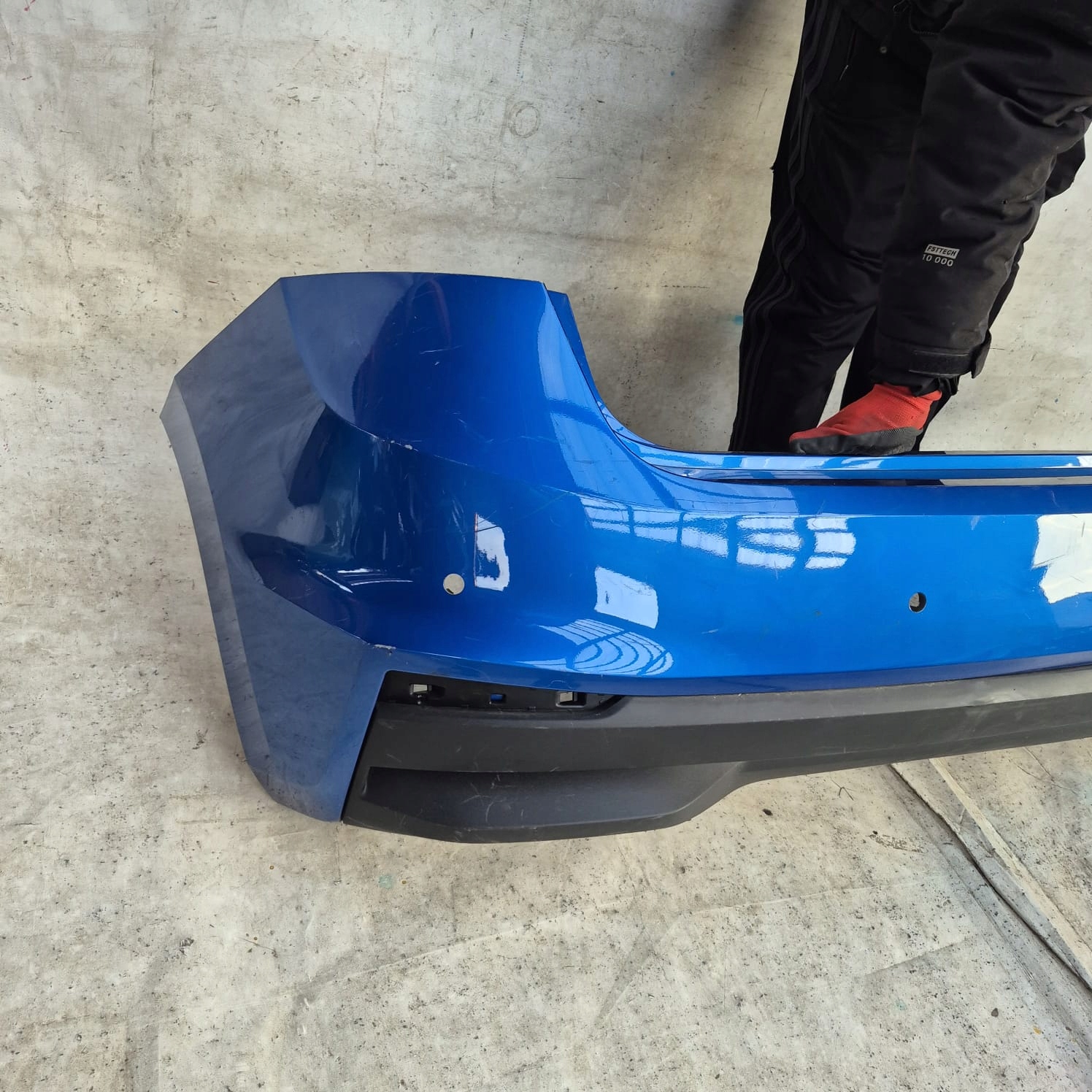 SKODA FABIA 4 IV HB bumper rear part rear