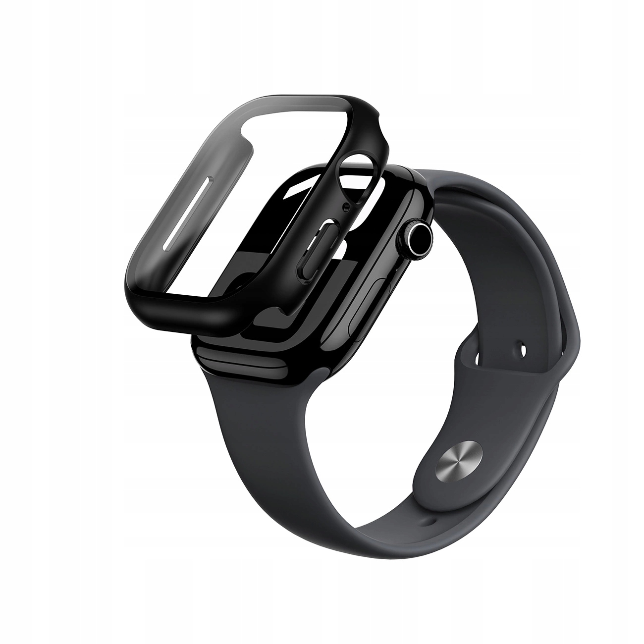 Amazingthing Etui Radix Glass Do Apple Watch 46MM Z Szkłem Hartowanym