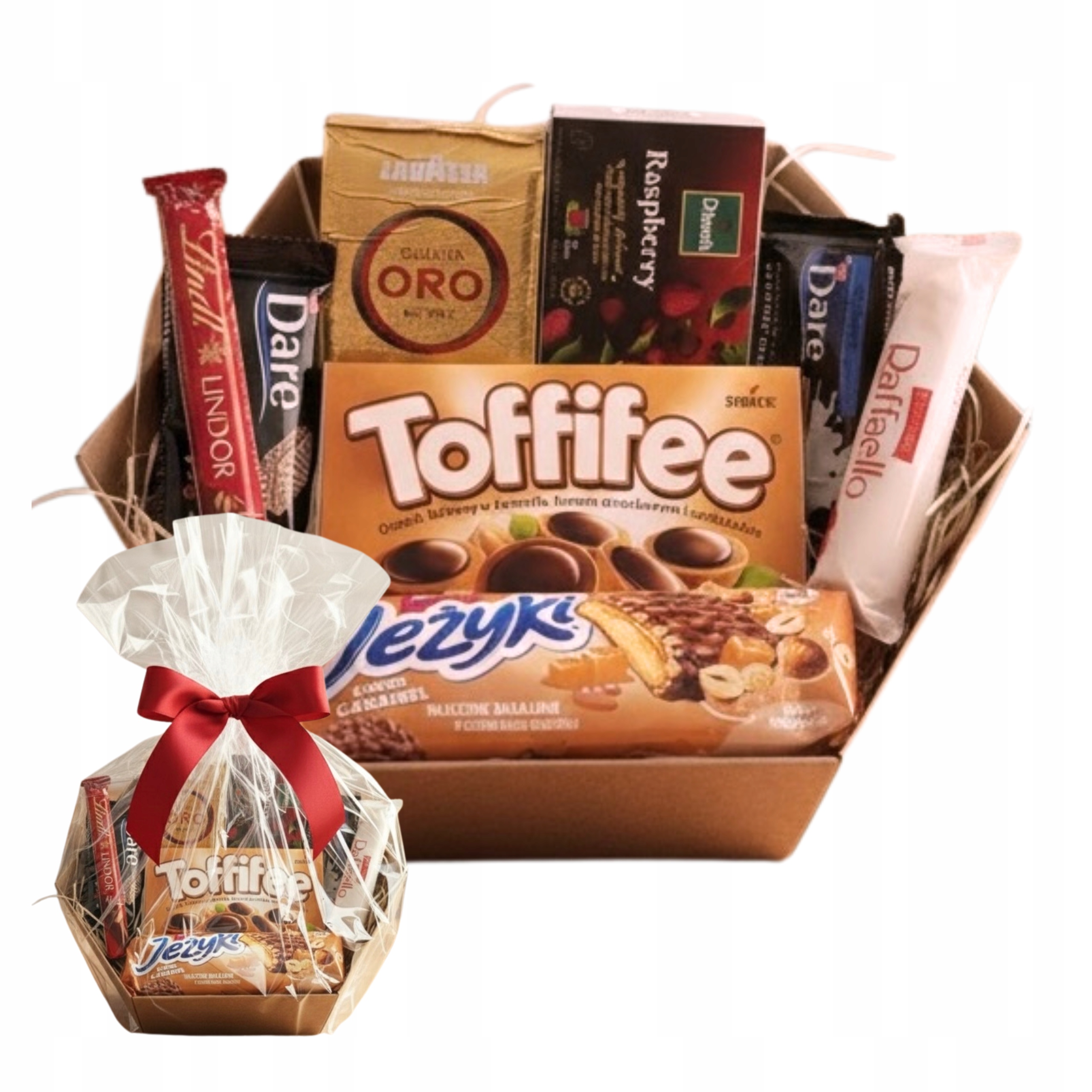 Levně Box se sladkostmi Jmenný dárkový koš Koš Se Sladkostmi Narozeniny
