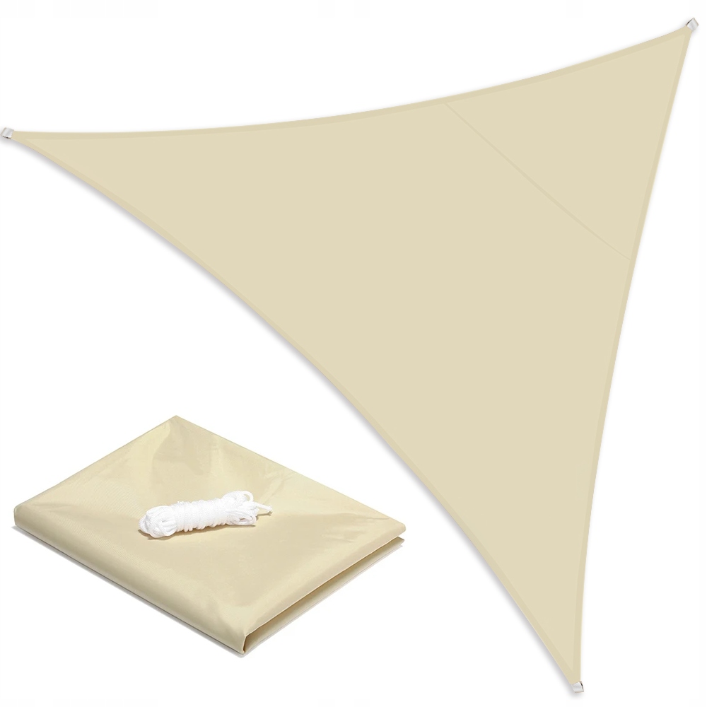 

Żagiel Przeciwsłoneczny Wodoodporny Markiza 3x3x3m