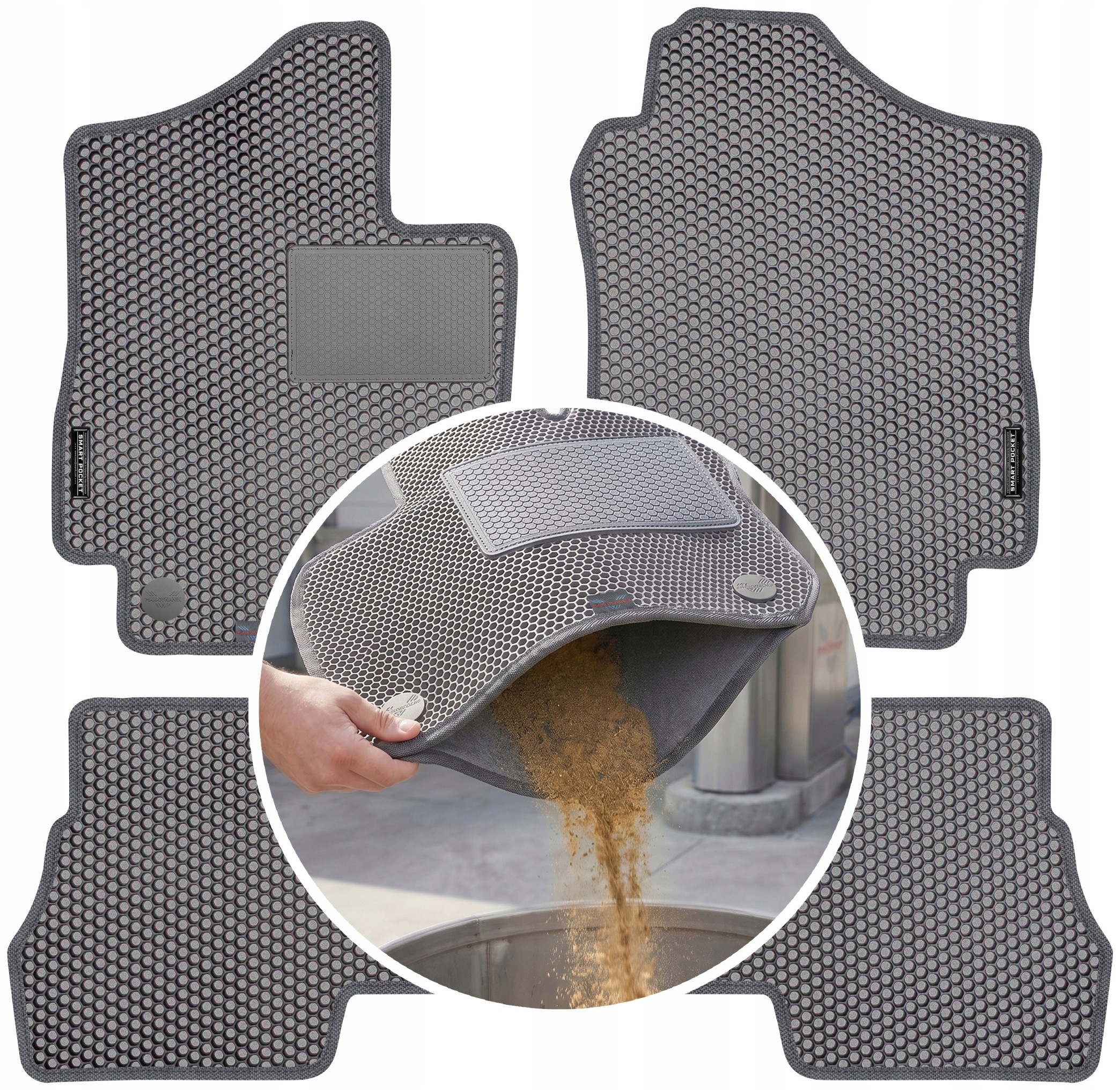 Suzuki Jimny IV 2018 Koberce Eva Smart Pocket Šedé