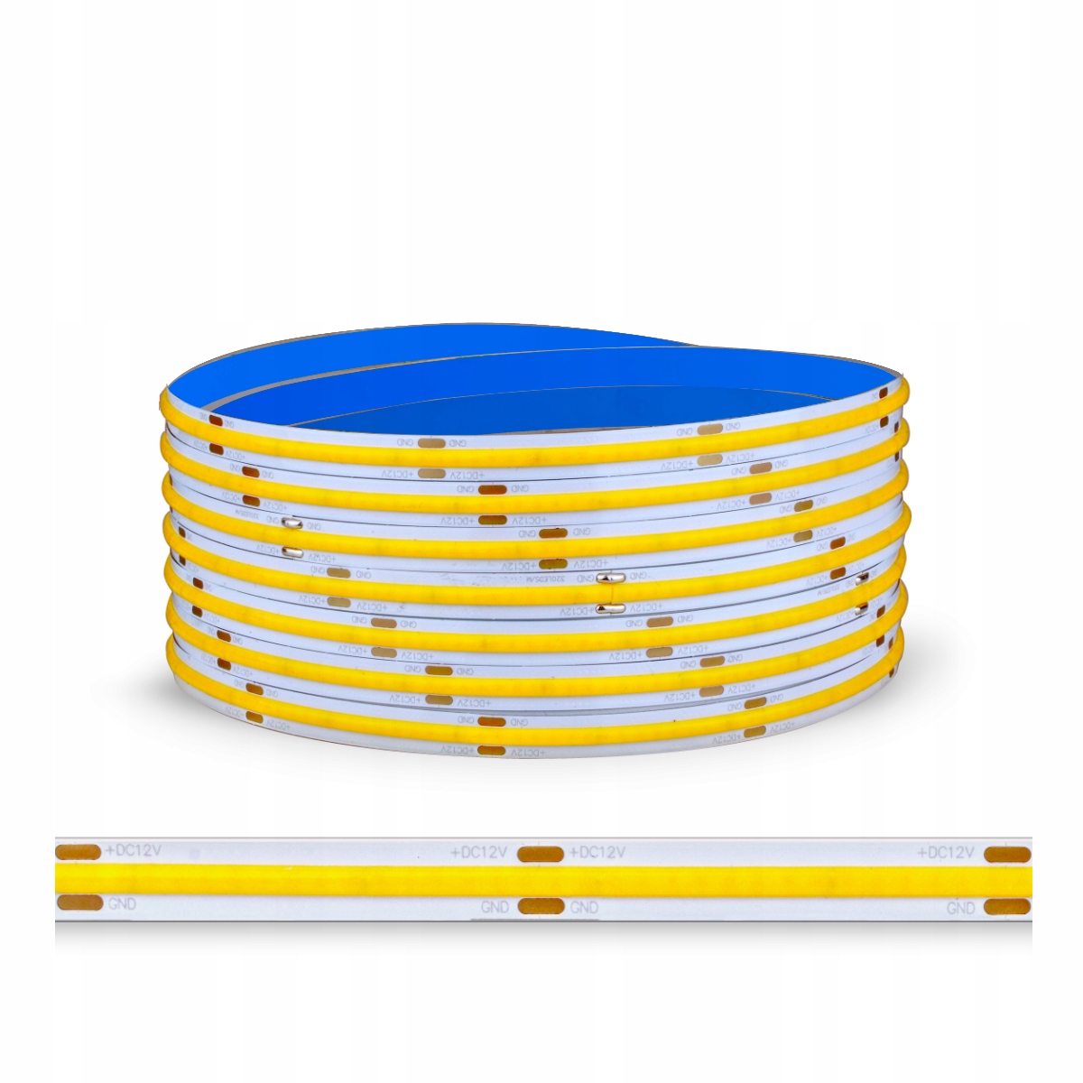

Taśma Led Cob 320L/M Zimna Biała 12VDC /1 Metr