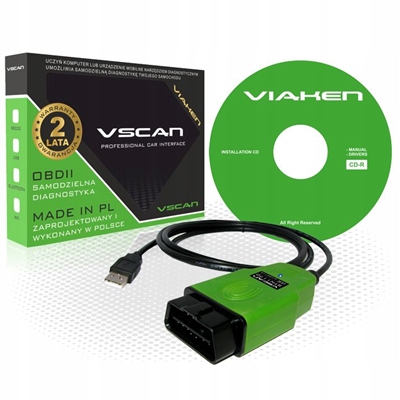 Interfejs ELM327 v3 Diagnoza OBD2 MS-CAN Ford PL Marka VIAKEN