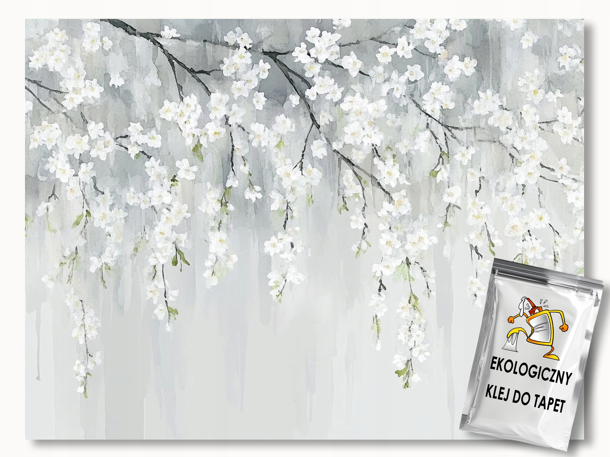 Fototapeta Flizelina Jarný Strom Višňa Kvety Sakura 368x254 130g