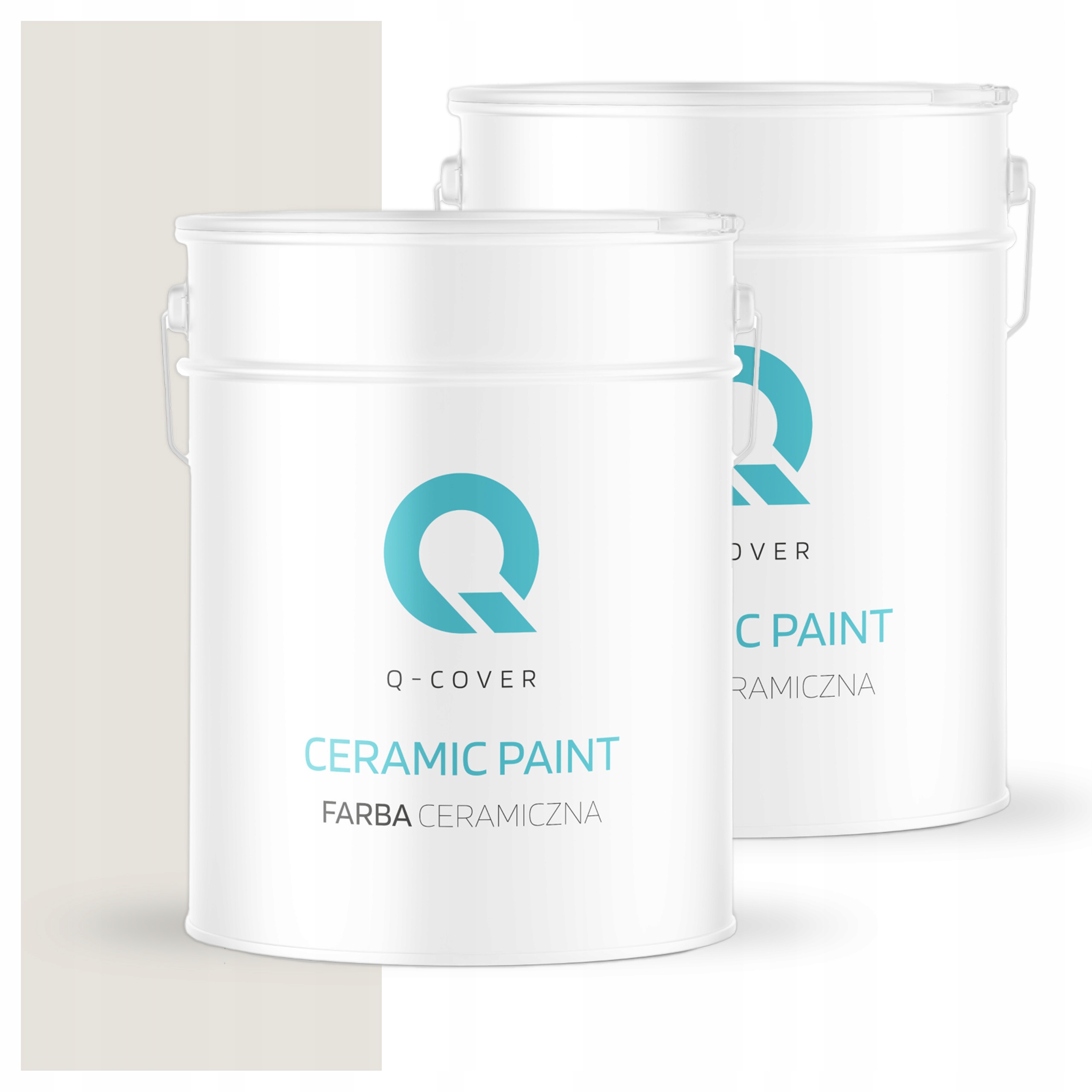 Keramická Farba Na Stenu Biela Šedá H1276 10L Mat Poľský Výrobca