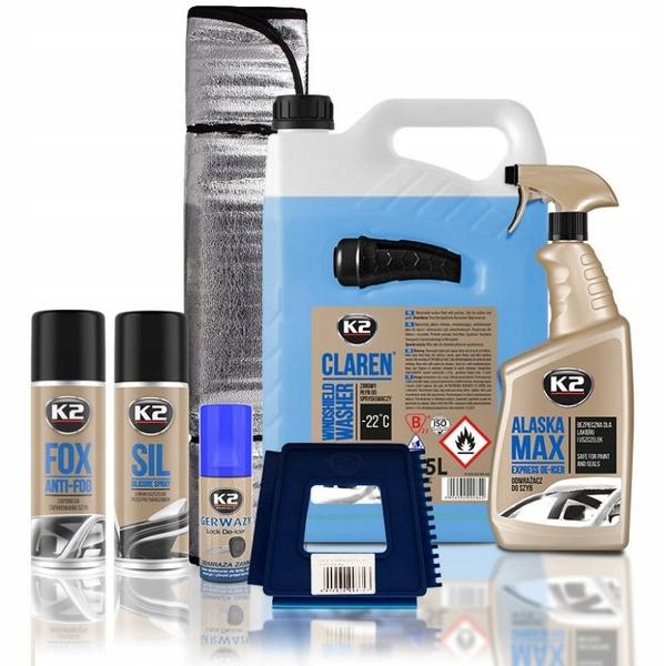 

K2 Defrost Zestaw Zimowy Odmrażacz Skrobaczka