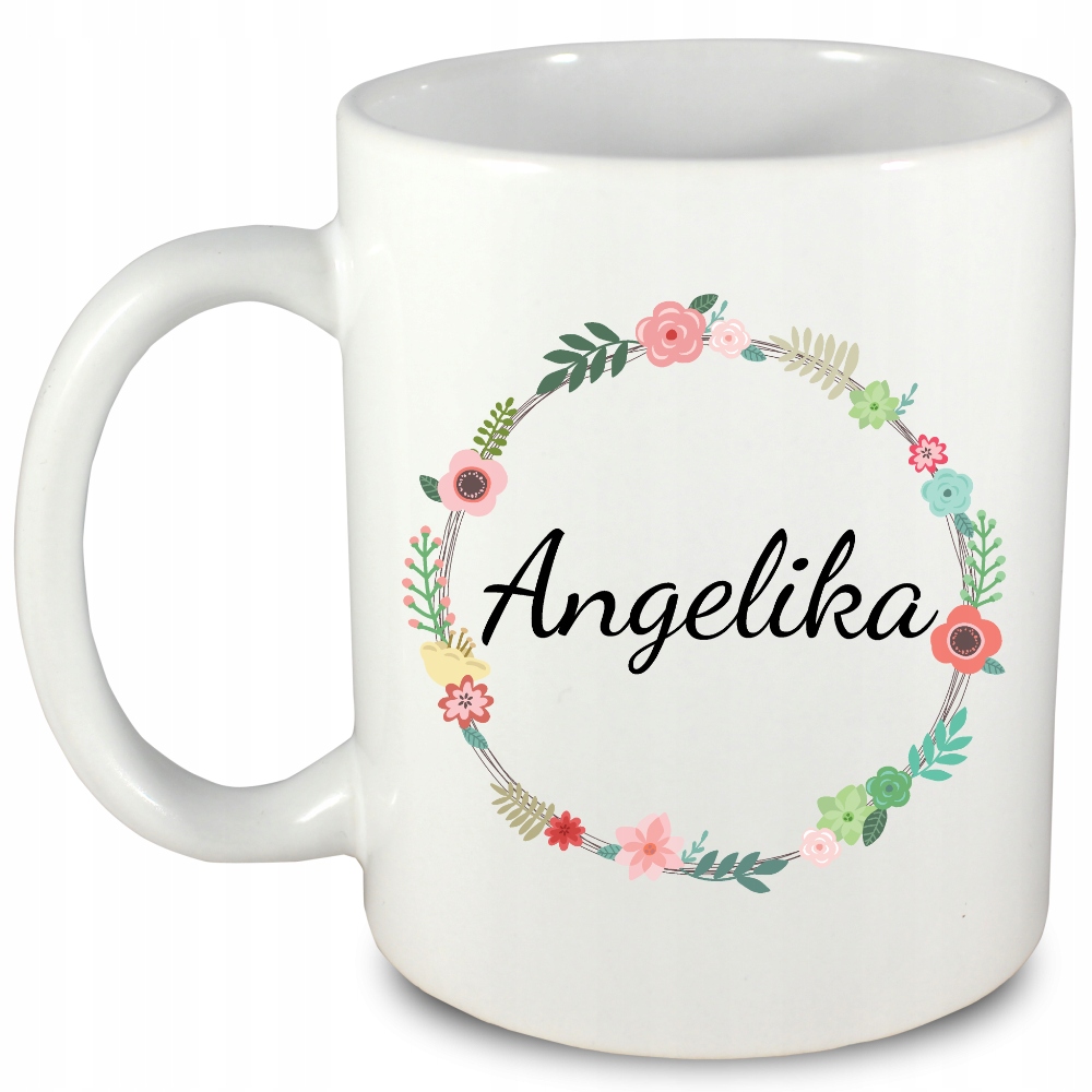 

kubek z imieniem Angelika, 3