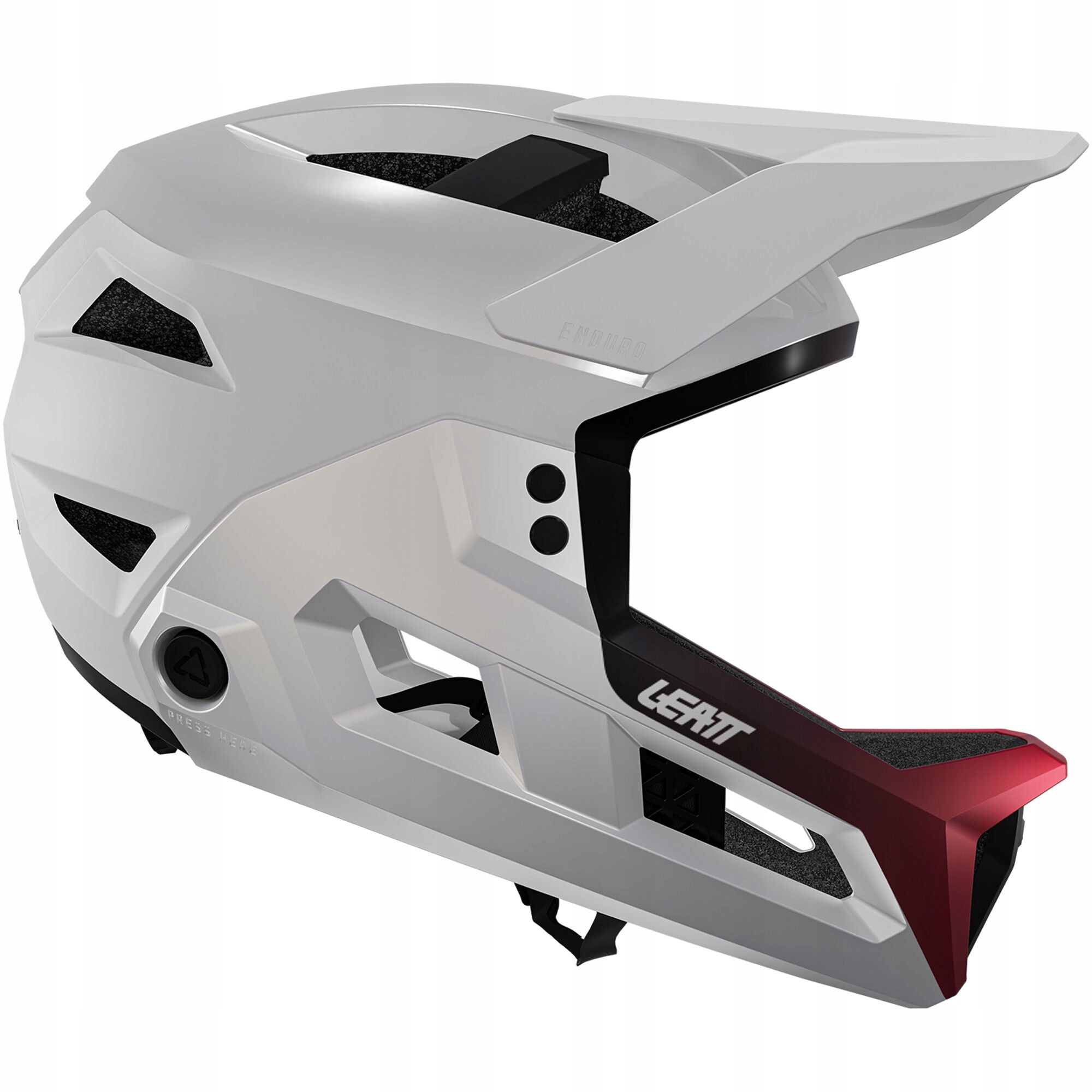 Helma Full Face Leatt Mtb Enduro 3.0 V26 vel. M 55-59 cm 3v1 Cream White