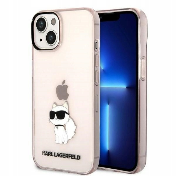 Etui Karl Lagerfeld do iPhone 15 Plus, iPhone 14 Plus, Różowy