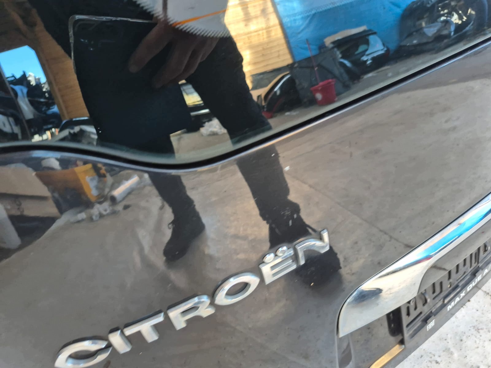 CITROEN C3 PICASSO 08- trunk door boot rear part rear complete