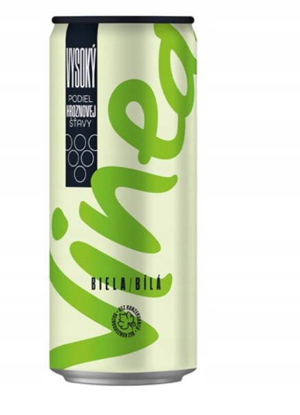 Levně 24 x Sycený nápoj Vinea bílá, 330 ml