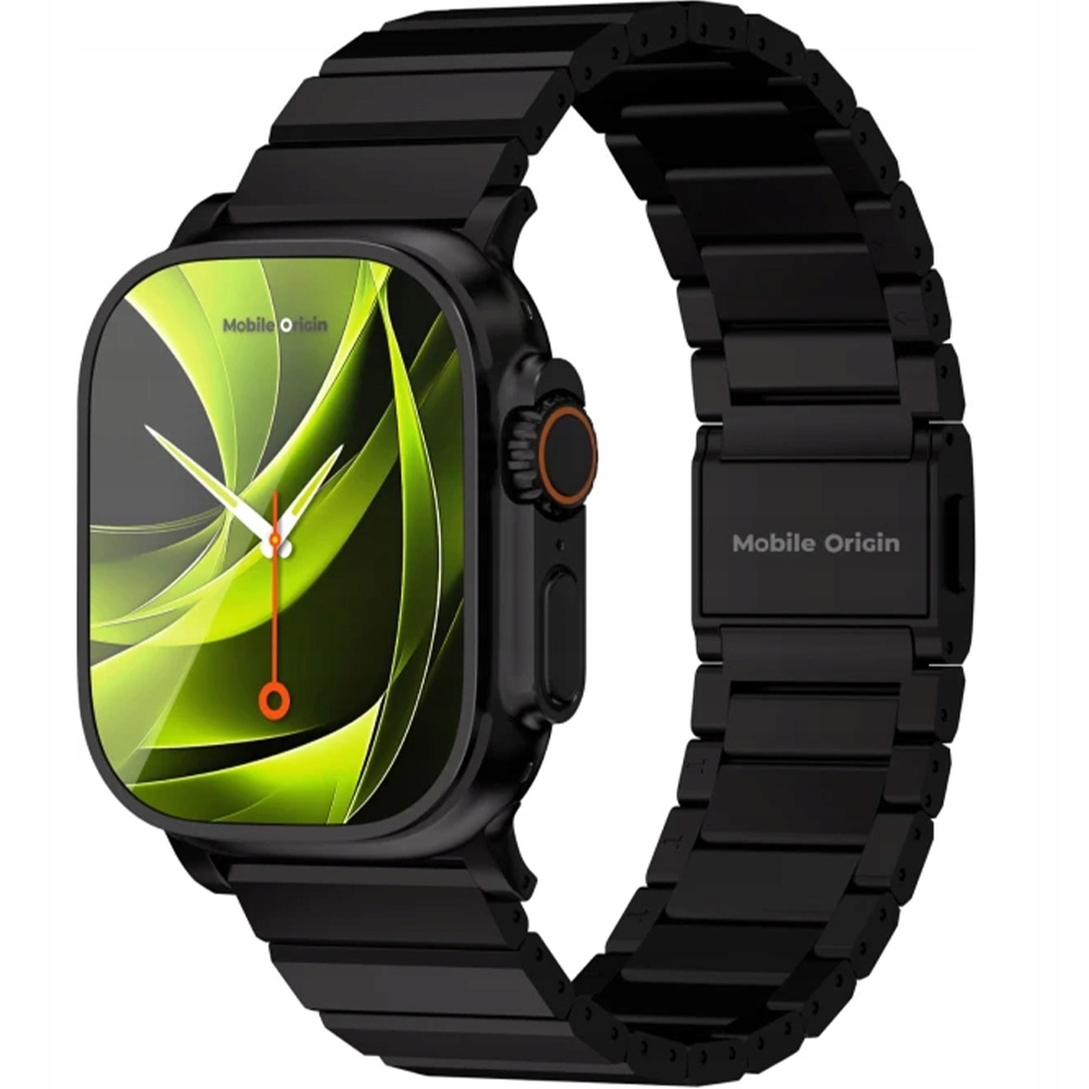 Pasek tytanowy Mobile Origin do Apple Watch 49/46/45/44 mm, mocny, lekki