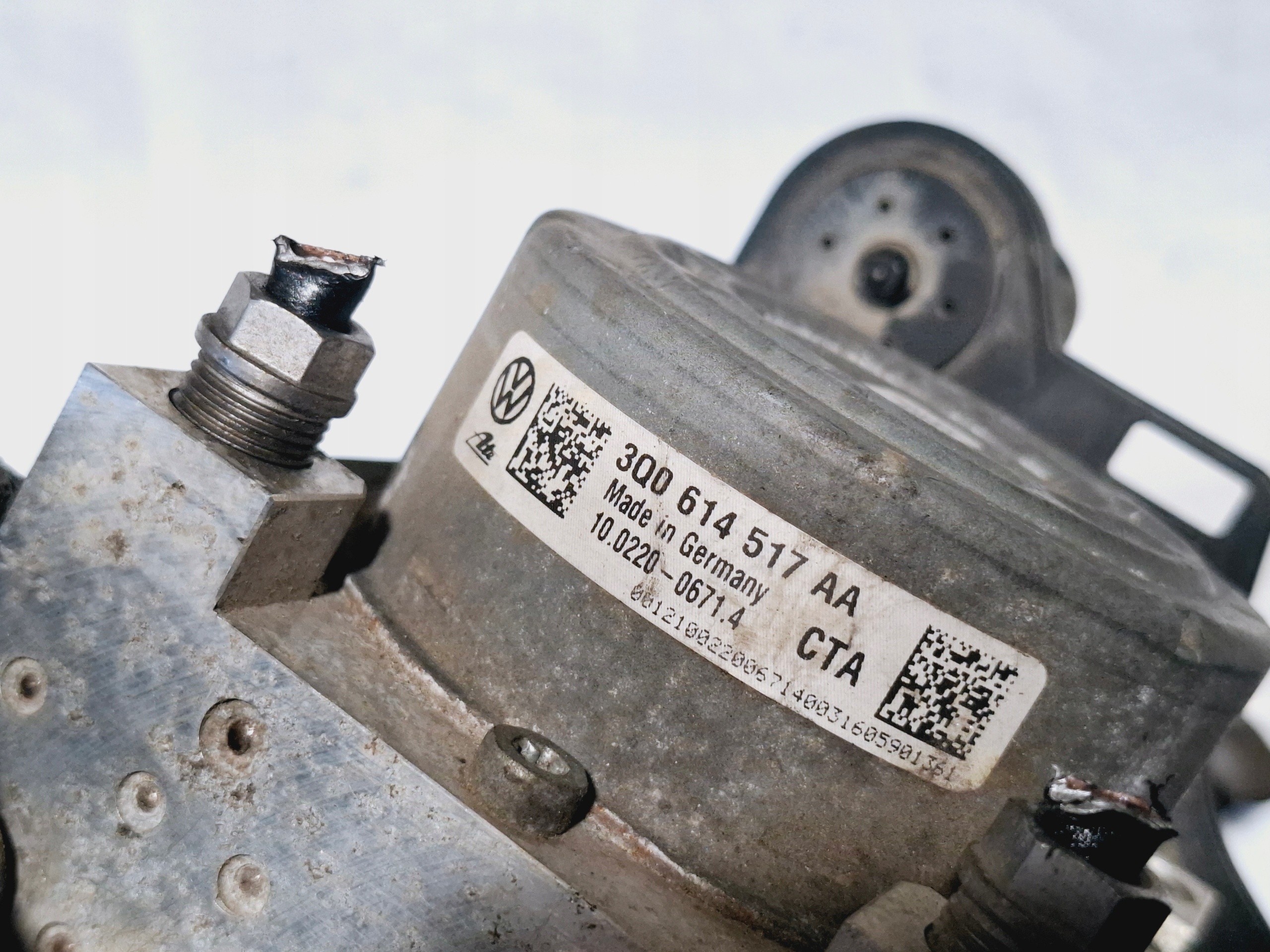 блок ABS ESP vw GOLF VII 7 5G0 2012-2016 3Q0907379AA 3Q0614517AA