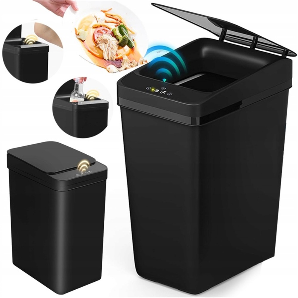 Levně Automatický Koš Na Odpadky S Inteligentním Senzorem Do Kuchyně I Kanceláře