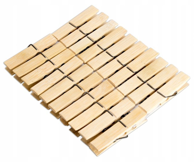 

Bambusowe Klamerki do bielizny 20 sztuk Domex