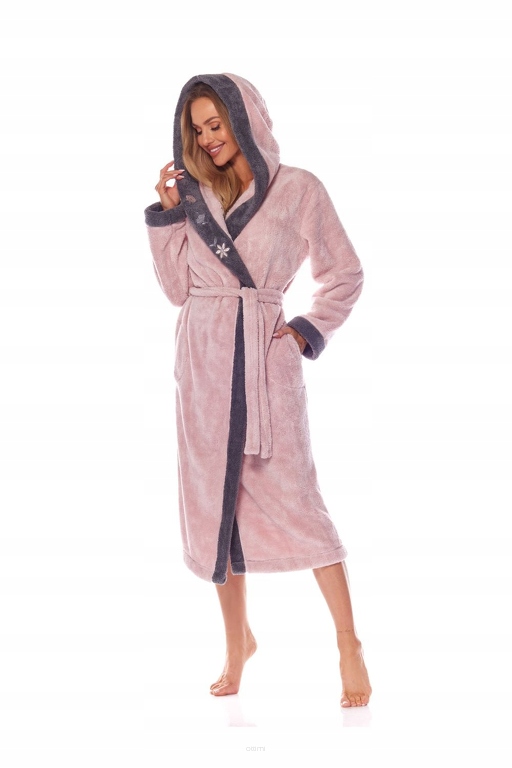 L&L Dámský župan 9145 Hft dlouhý baletní vel 2XL