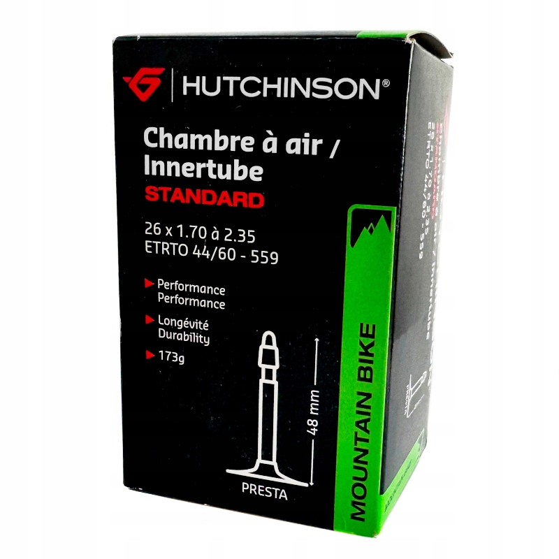 Dętka Rowerowa 26 x 1.7 2.35 FV48 Hutchinson