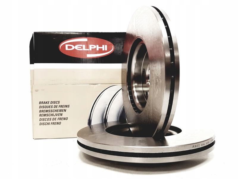 DELPHI TARCZE PRZÓD FORD FOCUS MK2 MK3 C-MAX 300MM Strona zabudowy przód