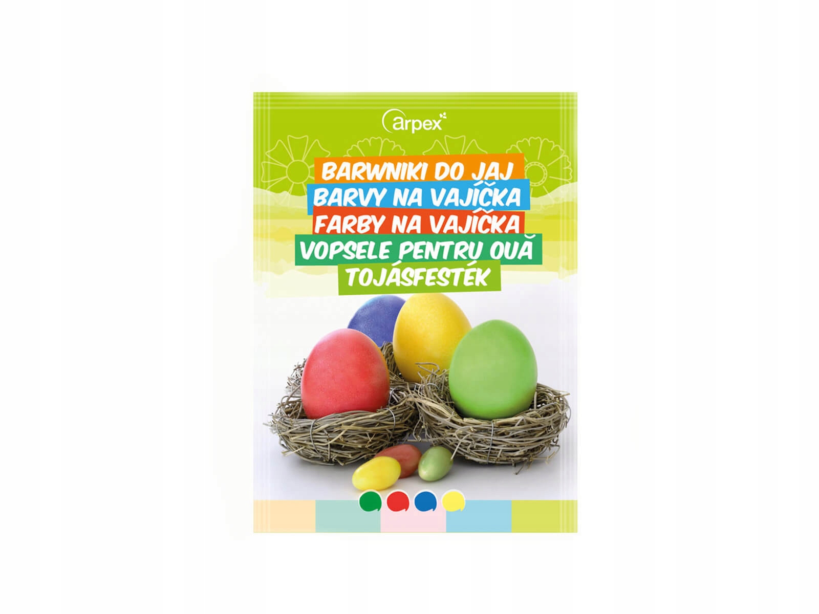 

Zestaw do dekoracji jajek Pisanki na Wielkanoc