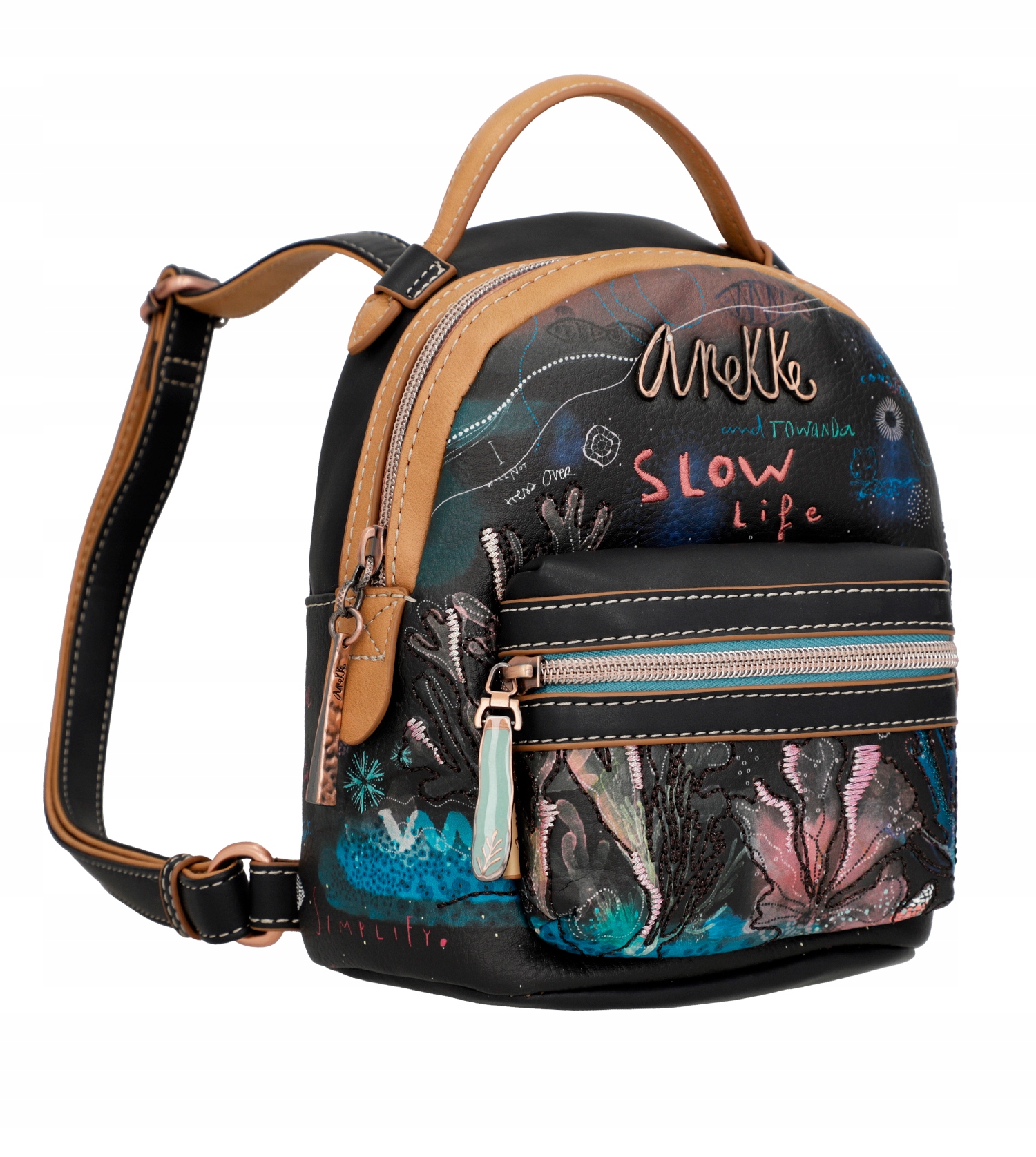 

Anekke Mediterranean Coral - mini plecak