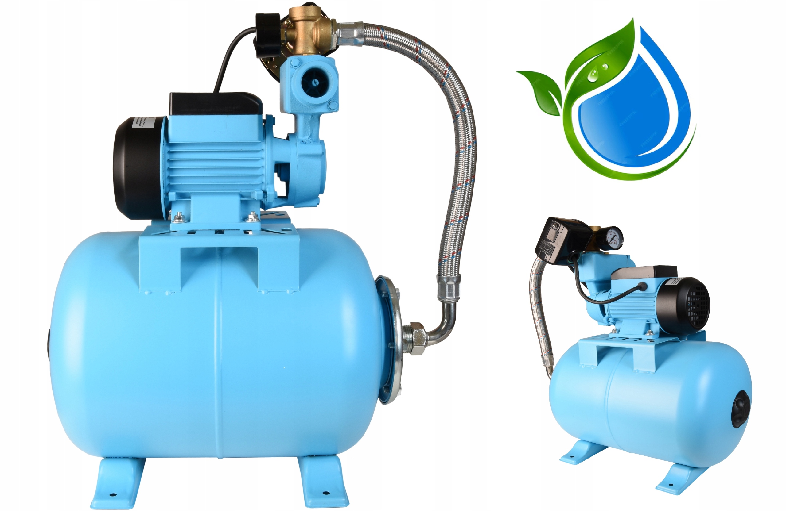 Hydrofor 24L Aluvra Wz Wzp 250 Do Vody Kompletná Sada Zložená Za 2100 l/h