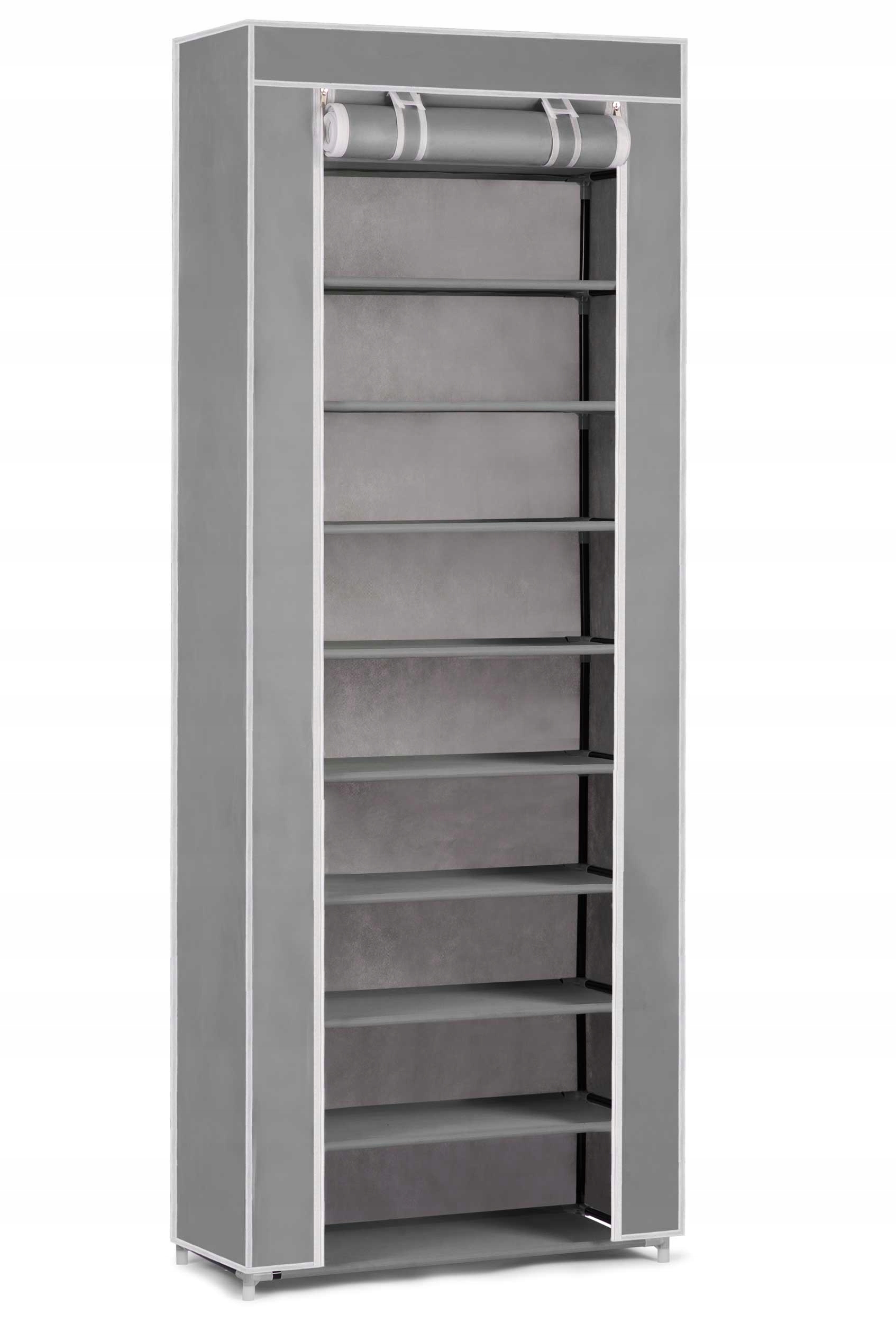 SZAFKA REGAŁ NA BUTY TEKSTYLNA DUŻA XXL 10 PÓŁEK Kod producenta 680201