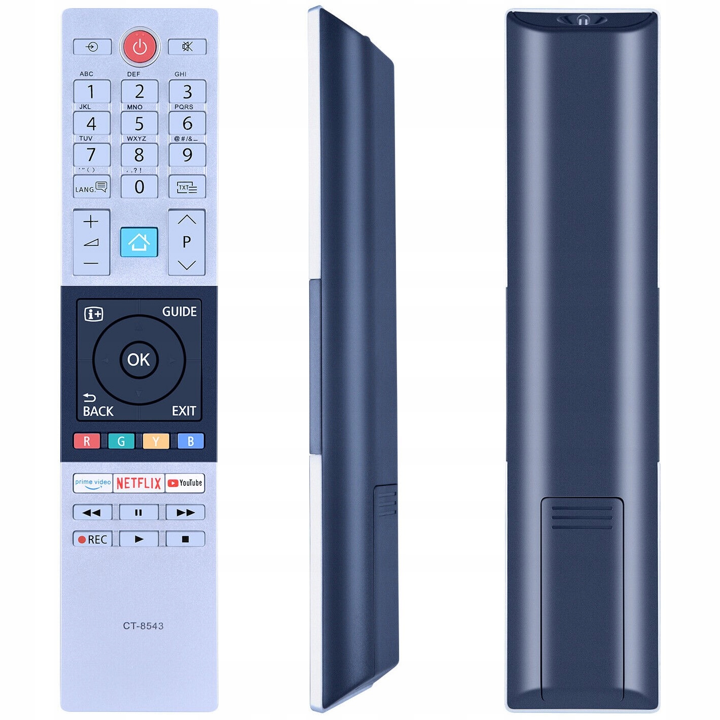 PILOT DO TV TOSHIBA CT-8543 CT-8527 CT-8528 NETFLIX YOUTUBE Kod producenta 10340