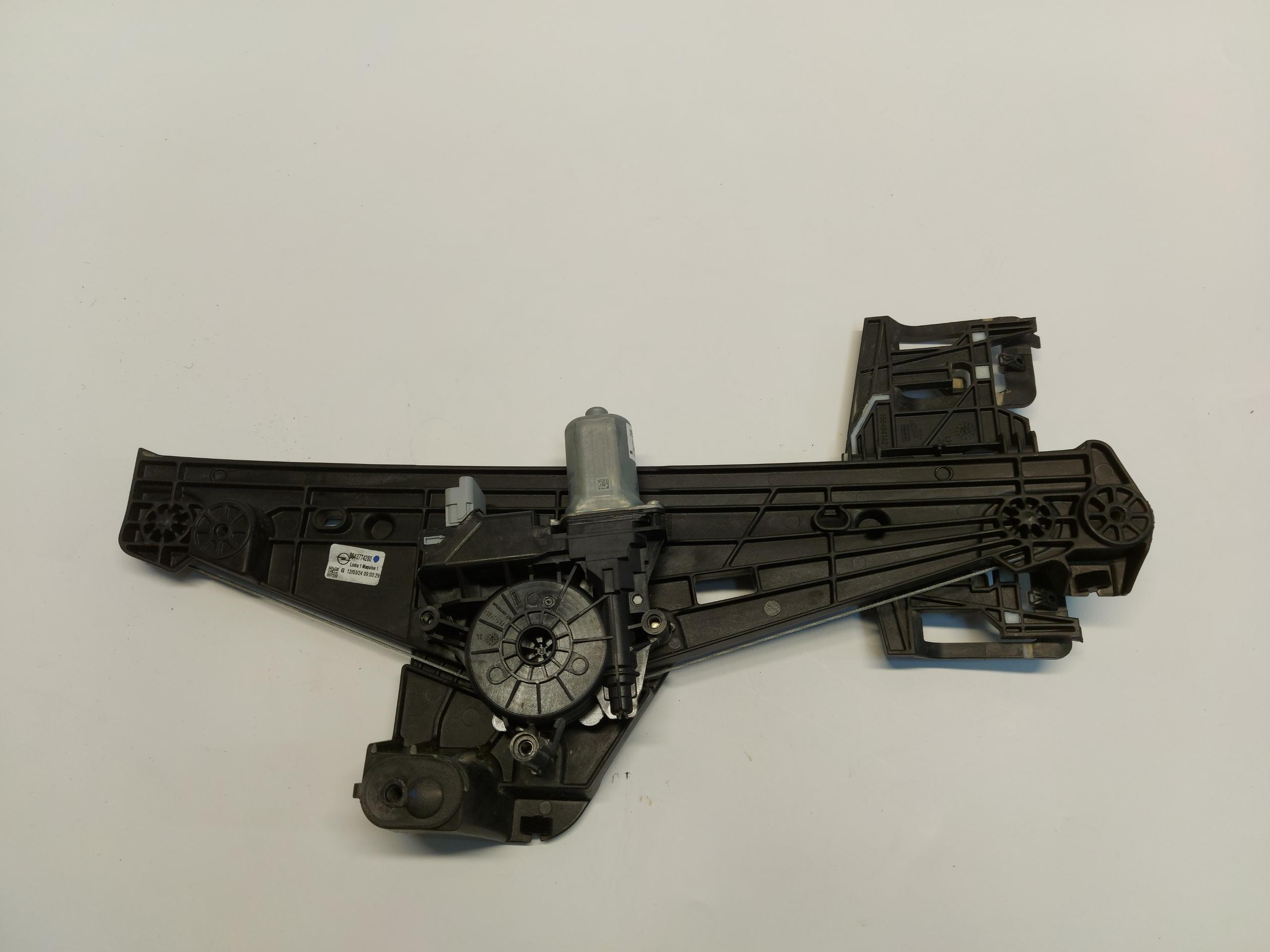 Opel Mokka-E II B window regulator mechanism rear part left 9843774280