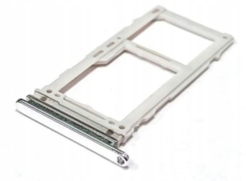 Szufladka tacka SIM do Samsung S10 / S10+ srebrna