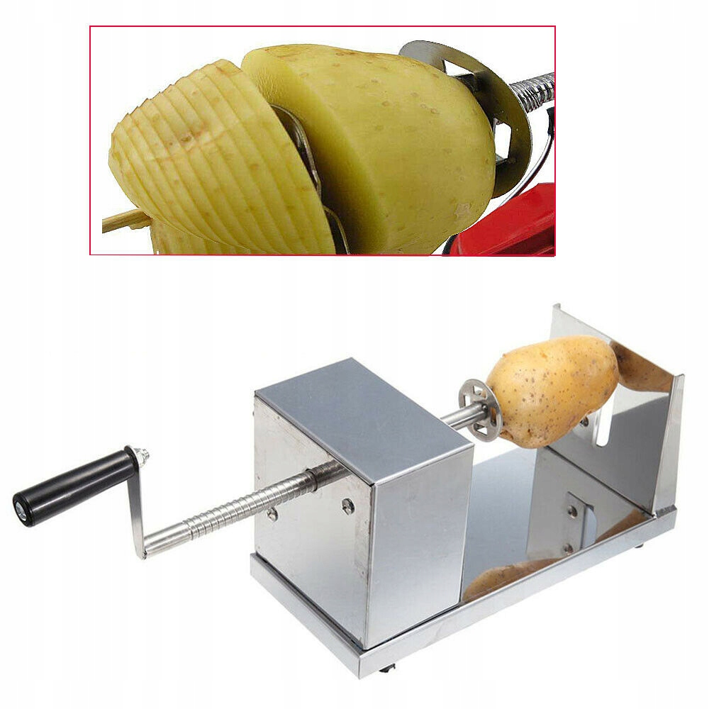 Krajalnica spiralna do ziemniaków/marchew Wysokość produktu 12.5 cm