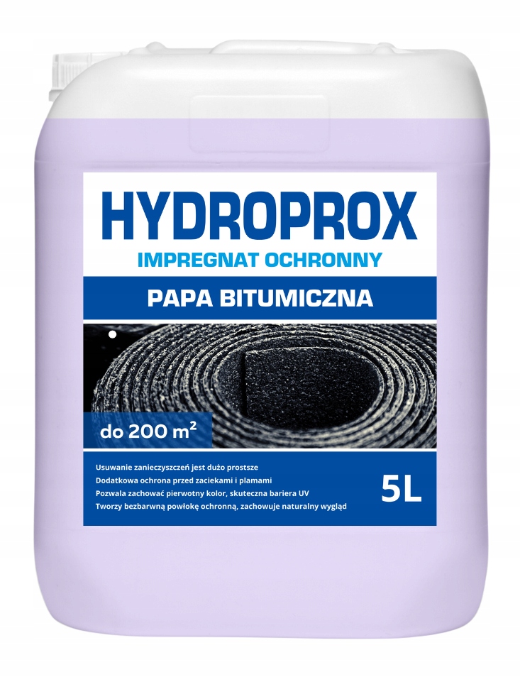 Hydroprox Impregnat Do Papy Bitumicznej 5L