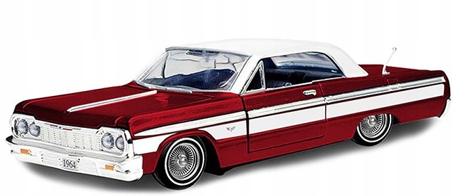 

Chevrolet Impala 1964 bordo 1:24 Motormax 79021