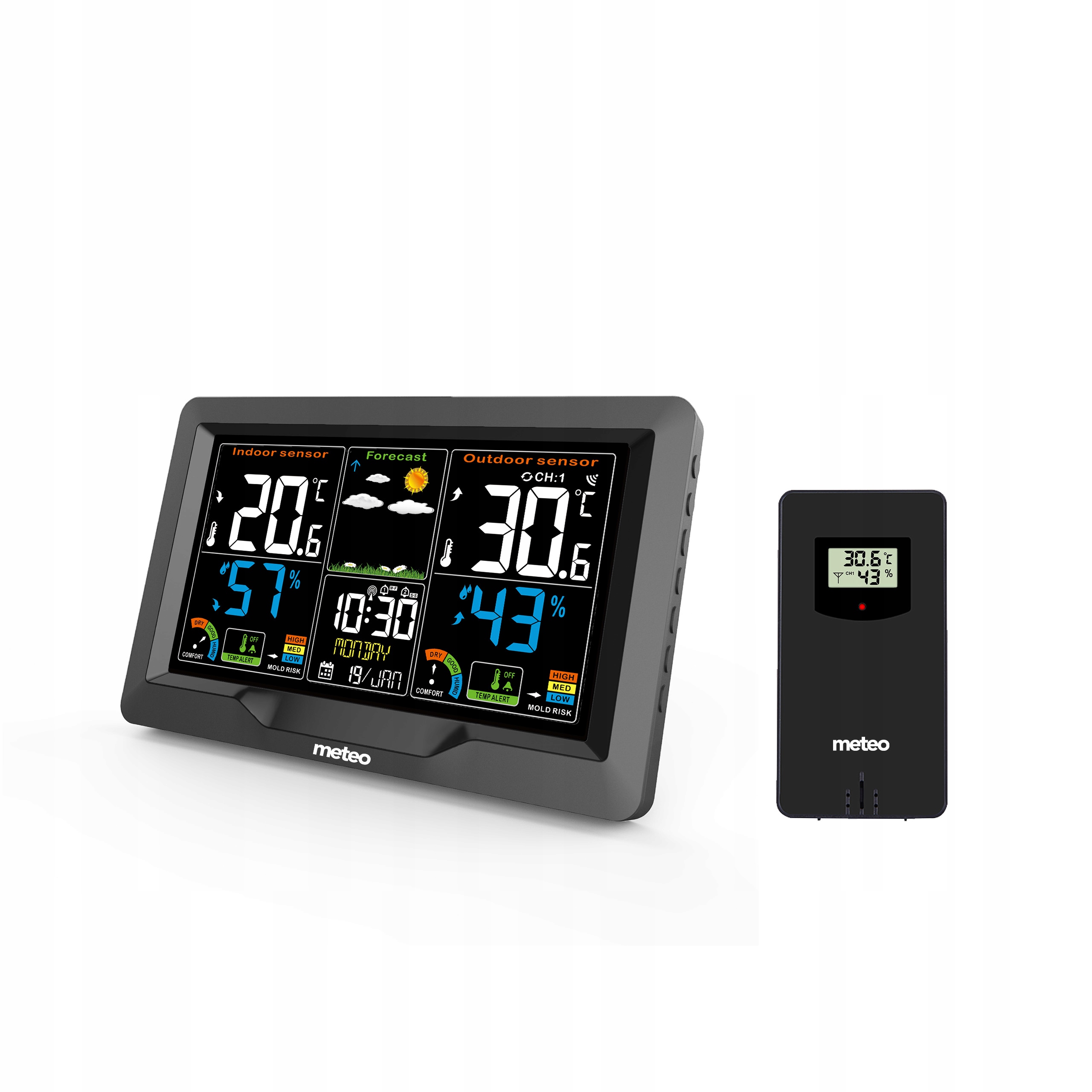 Stacja Pogodowa Z Dcf Meteo SP104 Pogodynka