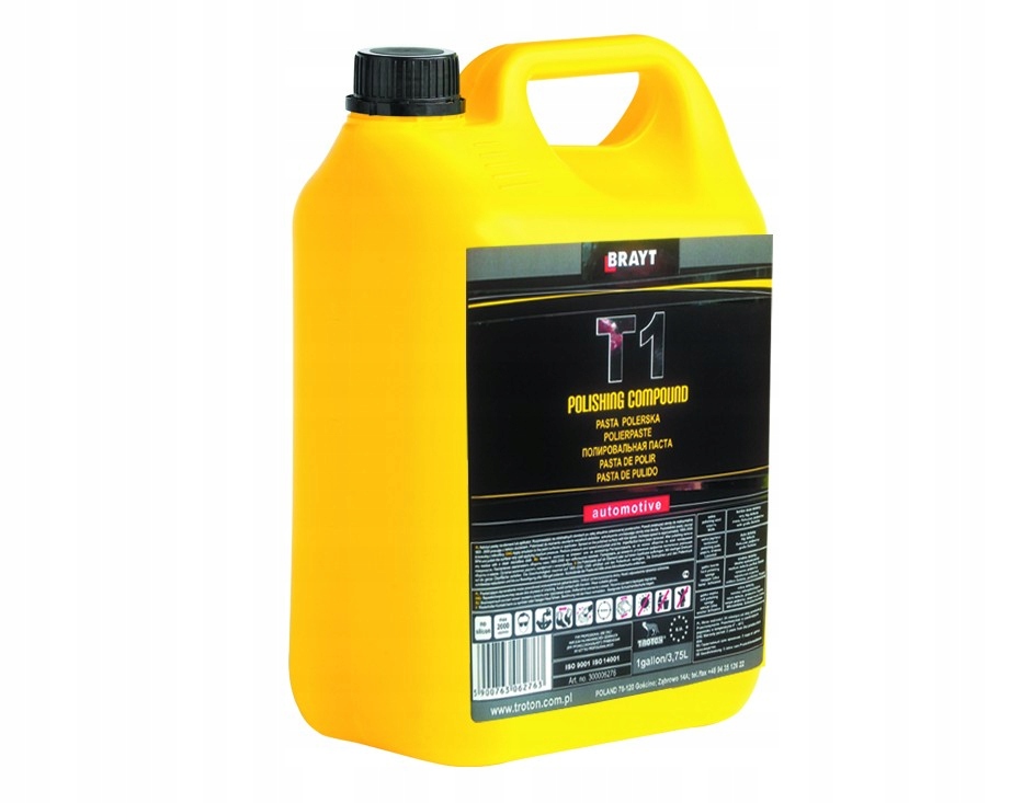 Leštiaca pasta T1 Strong 4.6 kg (galón) Brayt