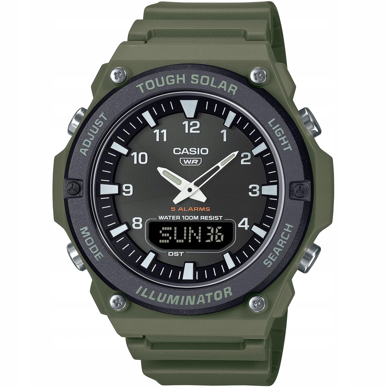 Pánské Hodinky Casio AQ-S820W-3BVEF zelené