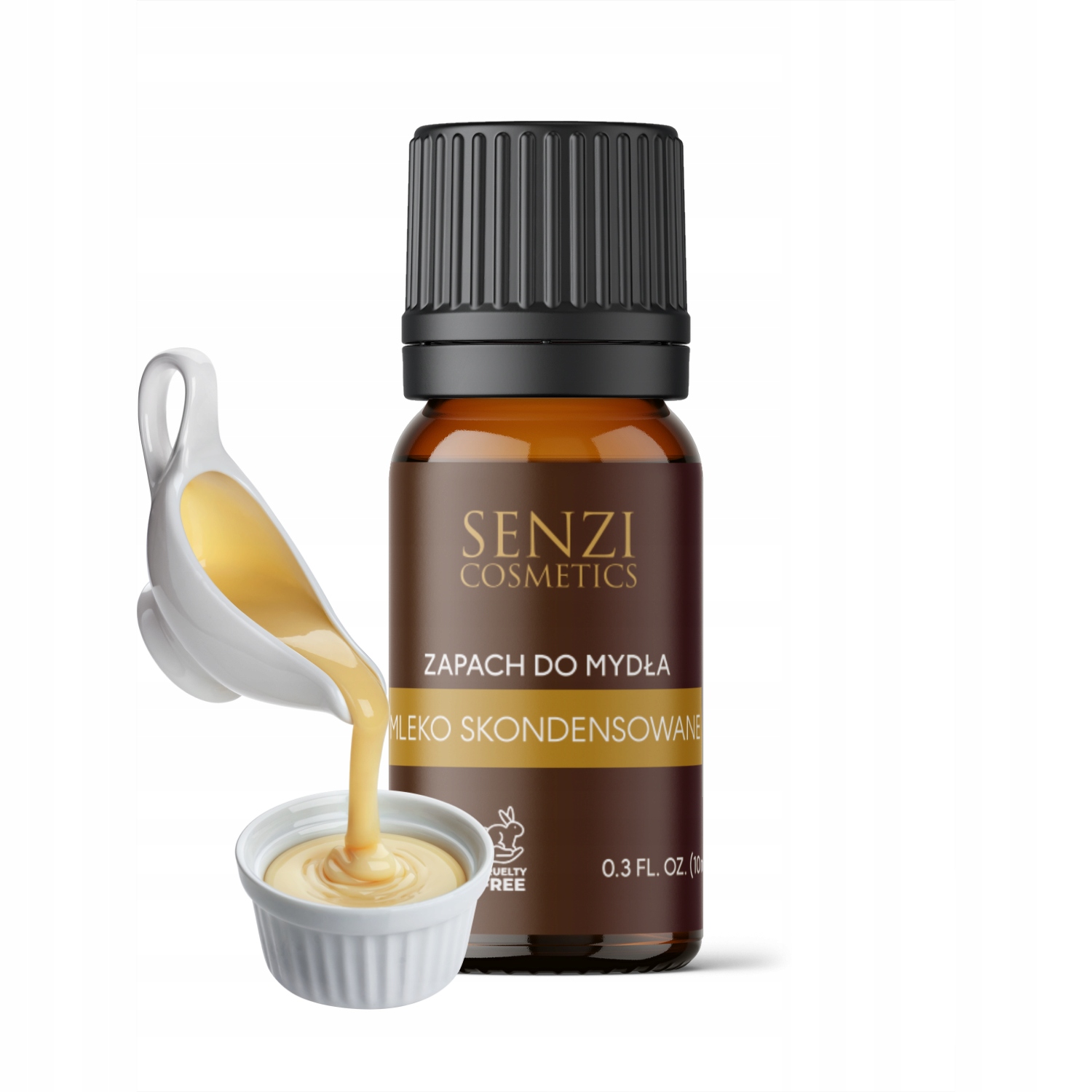Zapach do mydełek Olejek Zapachowy Do Mydła 10ml MLEKO SKONDENSOWANE