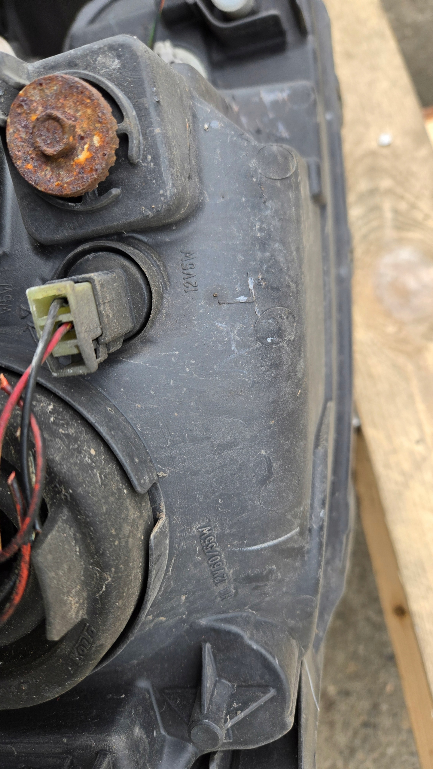 light right Reflektor SUZUKI SX4 100-16684 UK