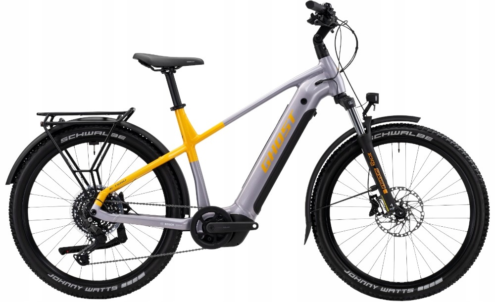 Ghost E-Teru Universal Eq High E-Bike Srebrny 18 Bosch CX 600 1x10