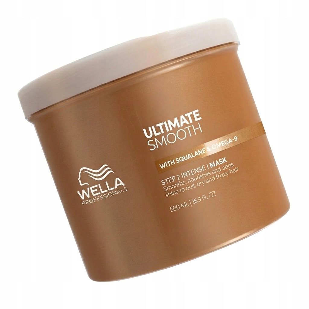 Wella Ultimate Smooth nawilżająca maska do włosów puszących się 500ml