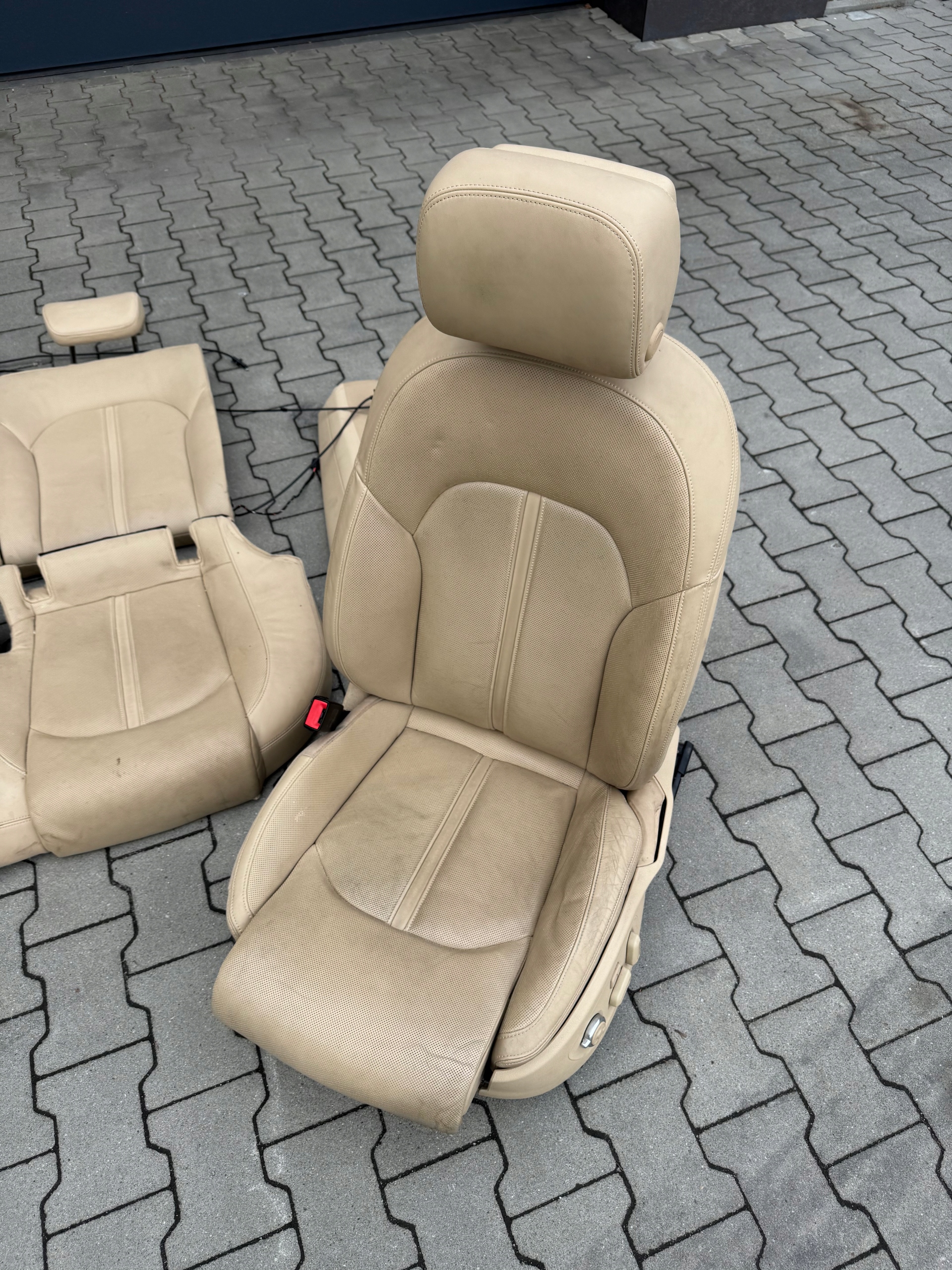 KOMPLET seats AUDI A6 C7 skorzane, electrics, grzane, performowane EU!