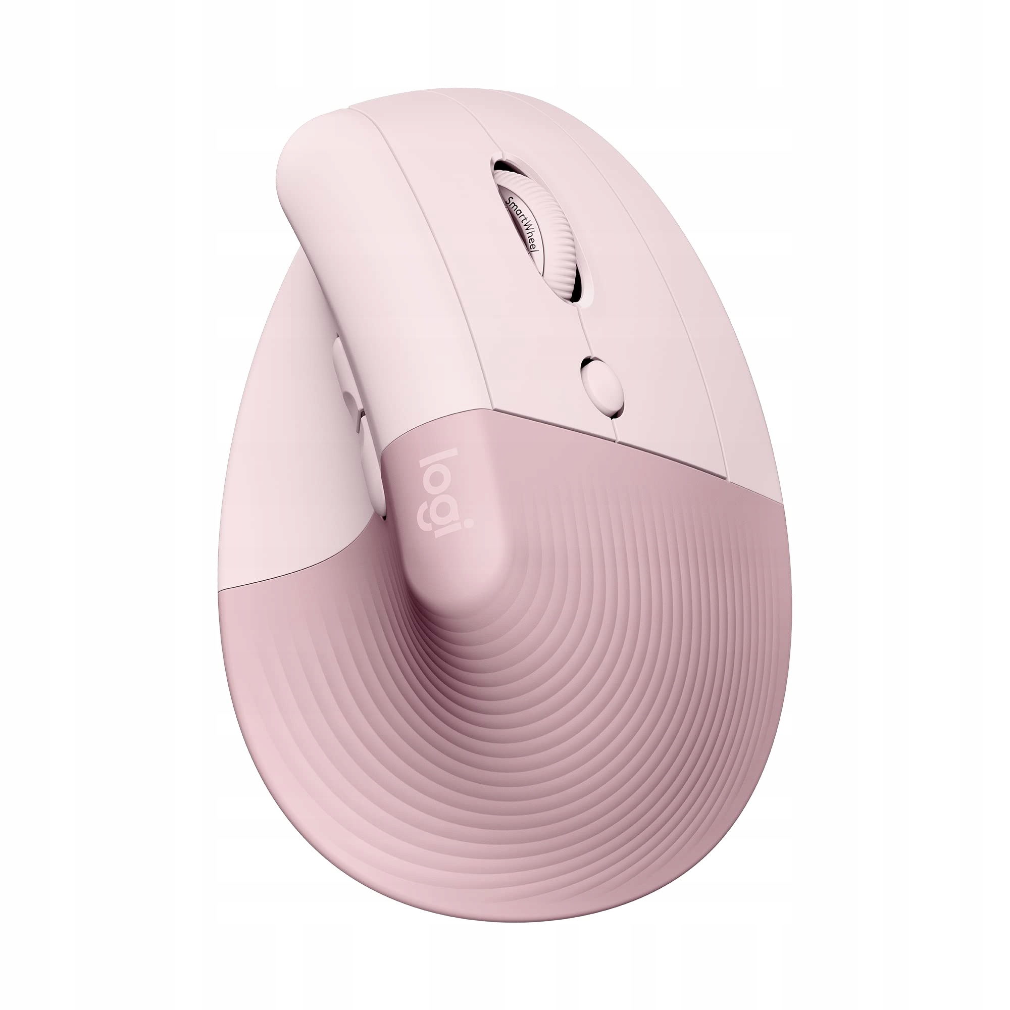 Logitech Lift Vertical, Ergonomiczna, Bezprzewodowa Mysz Bluetooth Różowa