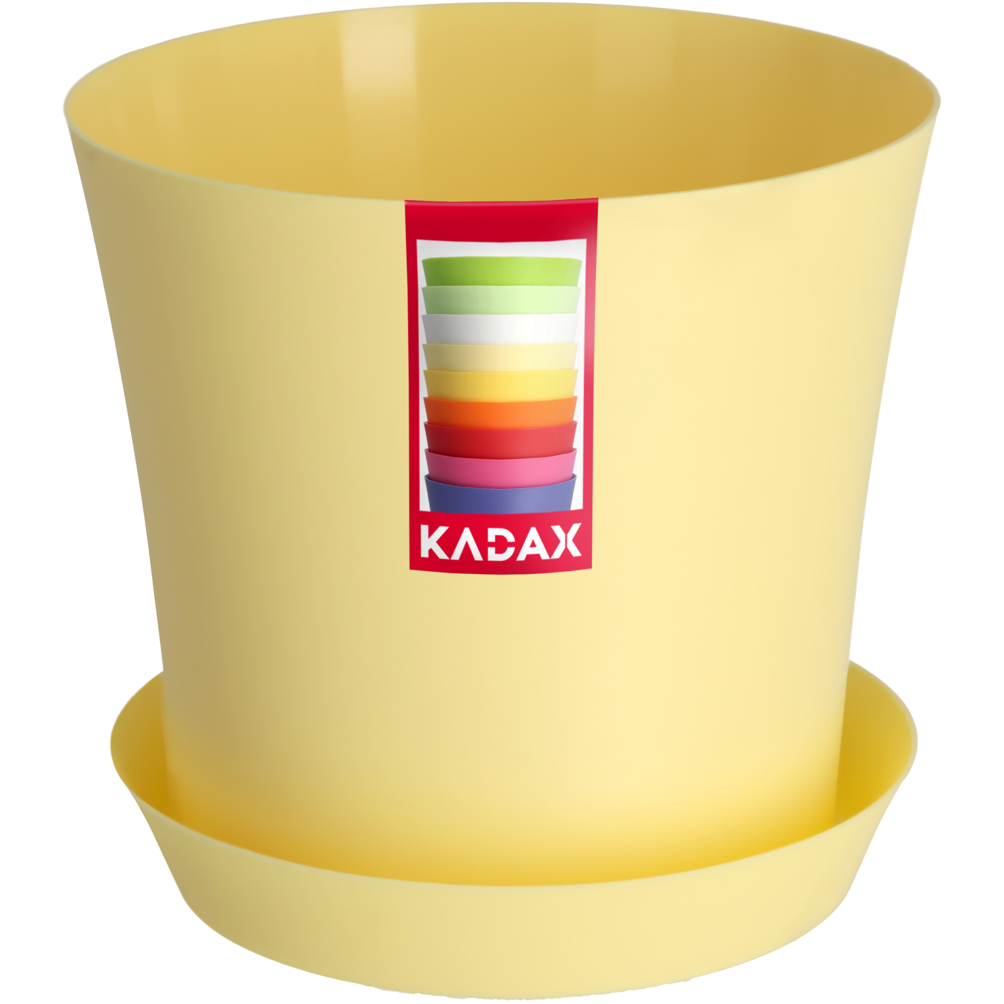 

Doniczka Osłonka Na Kwiaty Fiołek Żółta 11 CM