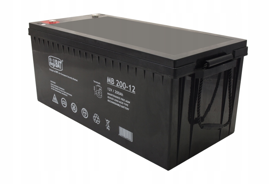 Mb 200-12: Akumulátor Vrla Mb 200-12 (522/240/216 mm)