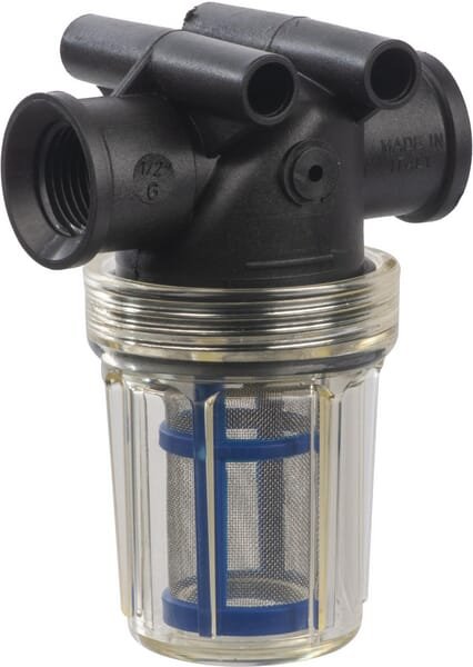 

Filtr ciśnieniowy 55 l, gwint 1/2", 50 Mesh Arag