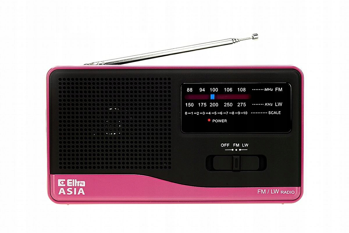 Radio bateryjne AM, FM Eltra ASIA