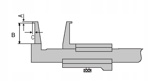 SUWMIARKA ANALOGOWA MAUa-Kw DO KANAŁÓW WEWNĘTRZNYCH 10-160 x 25 mm 0.05 Rodzaj analogowa